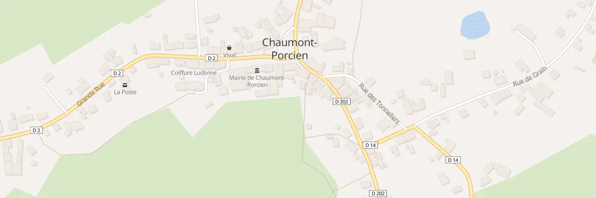 Plan du 2 Rue de Reims à Chaumont-Porcien
