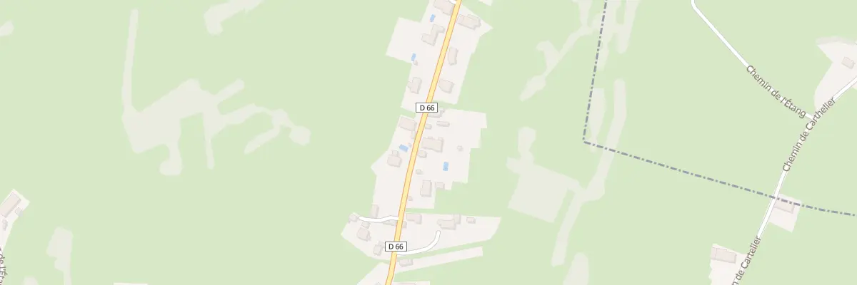 Plan du 642 Rte de la Gonne à Mars