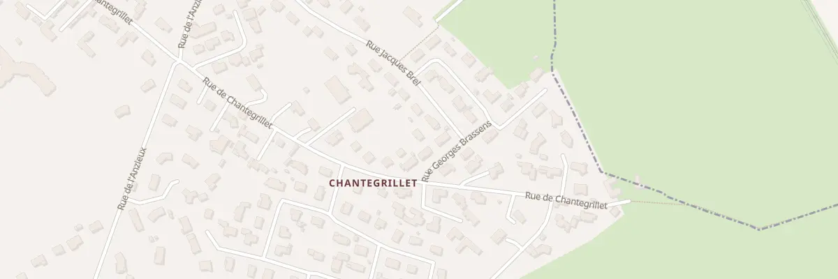 Plan du 661 Rue de Chantegrillet à Montrond-les-Bains