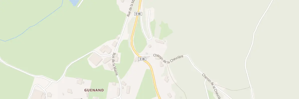 Plan du 5180 Guenand à Brion