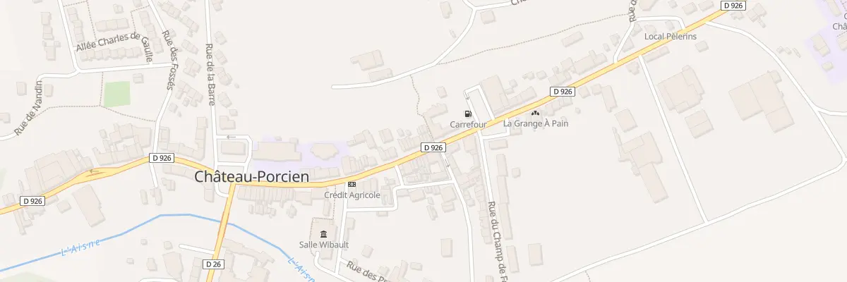 Plan du 29 Rue de Sommevue à Château-Porcien