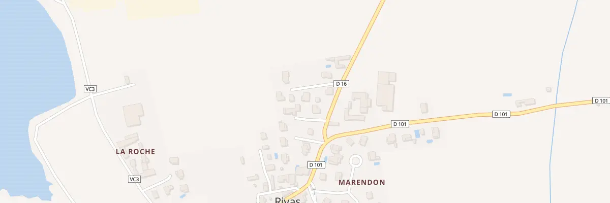 Plan du 101 Rte de Cuzieu à Rivas