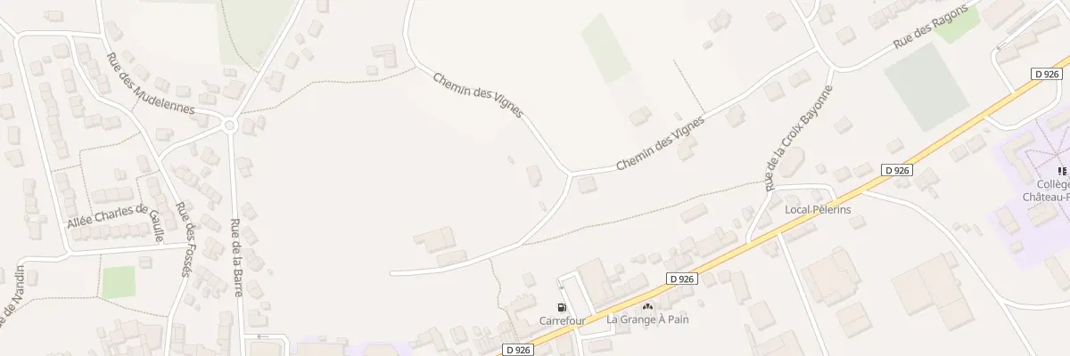 Plan du 17 Che des Vignes à Château-Porcien