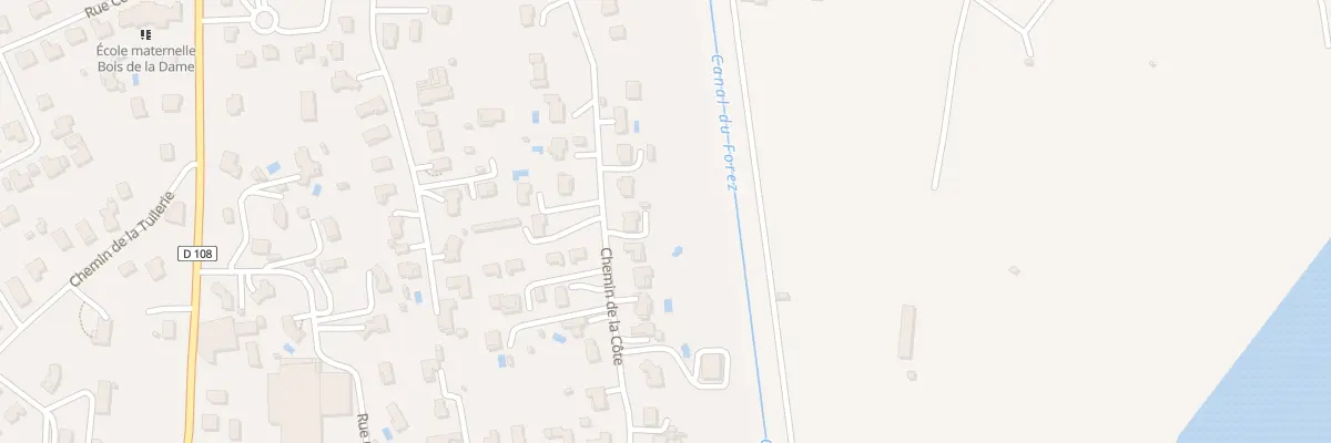 Plan du 59 Che de la Côte à Saint-Just-Saint-Rambert