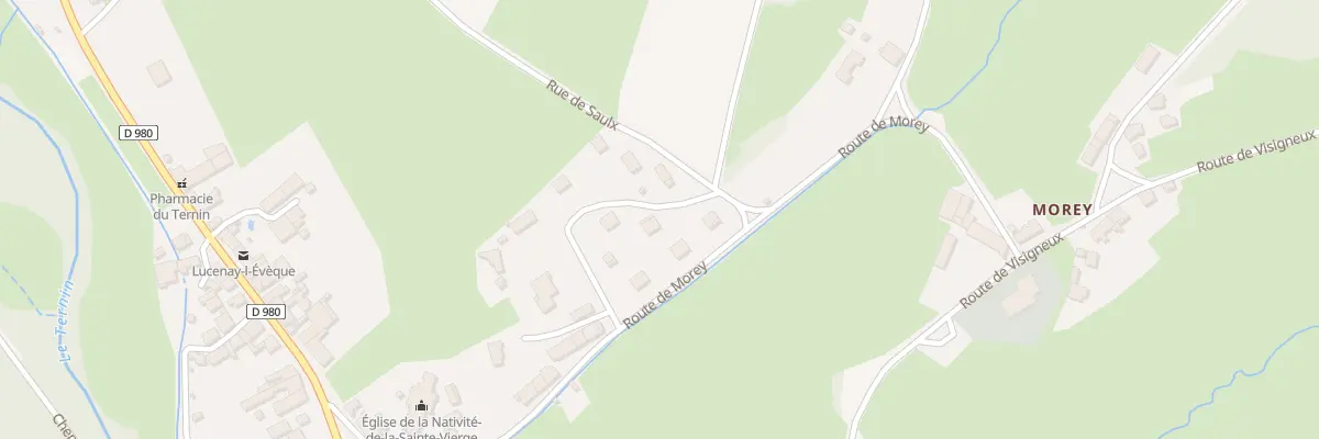 Plan du 6 Rue Ligeron à Lucenay-l’Évêque