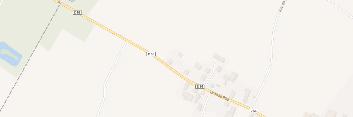 Plan du 1 Gr Grande Rue à Isle-Aubigny