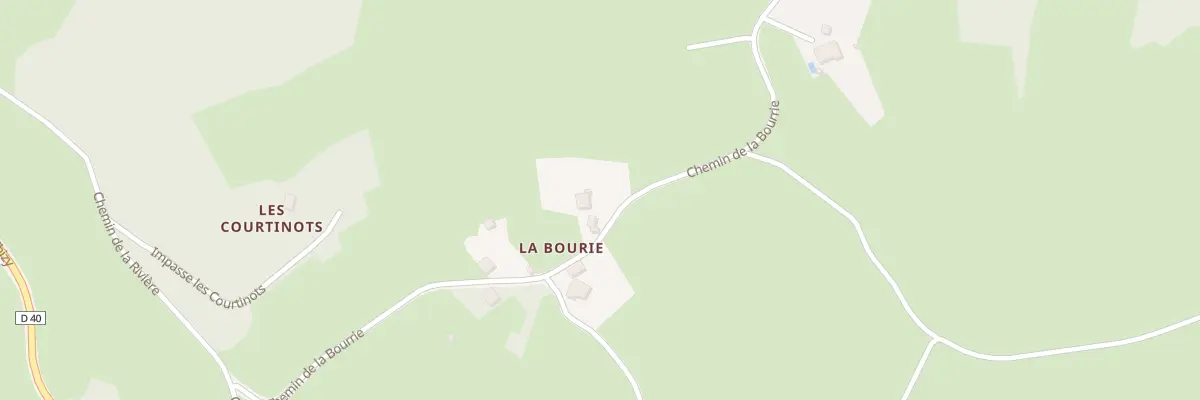 Plan du 375 Che de la Bourrie à Jarnosse