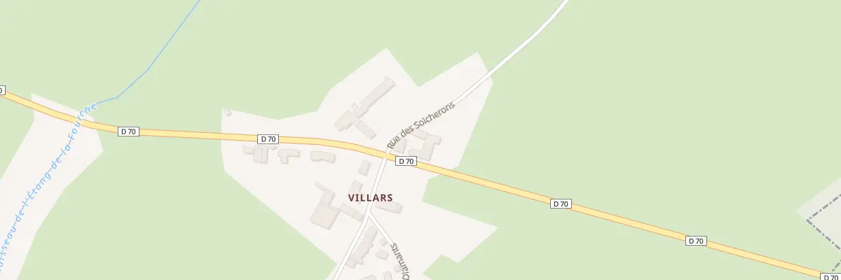 Plan du 4 Rue des Courtils - Villars à Dompierre-en-Morvan