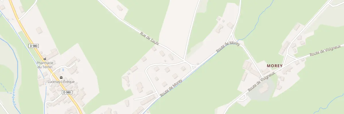 Plan du 11 Rue Ligeron à Lucenay-l’Évêque