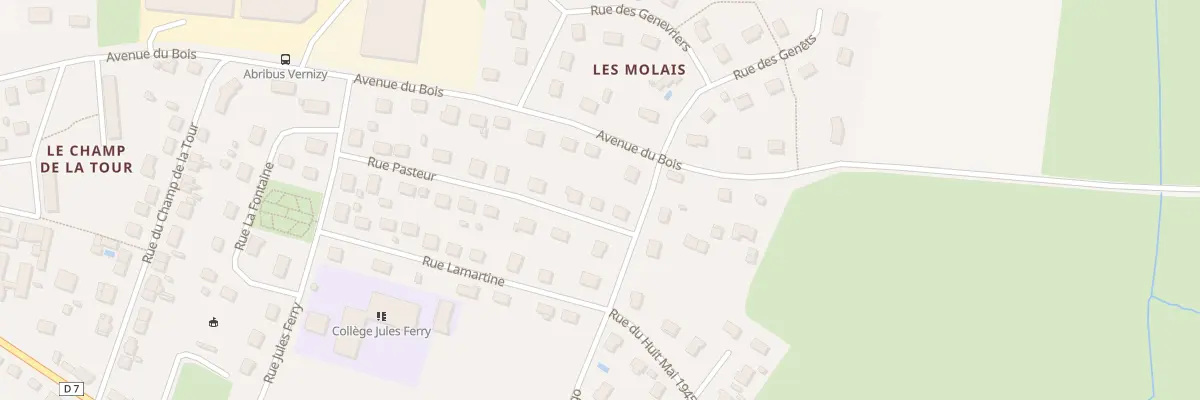 Plan du 15 Rue Pasteur à Génelard