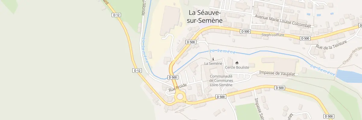 Plan du 4 Av de la Semène à La Séauve-sur-Semène