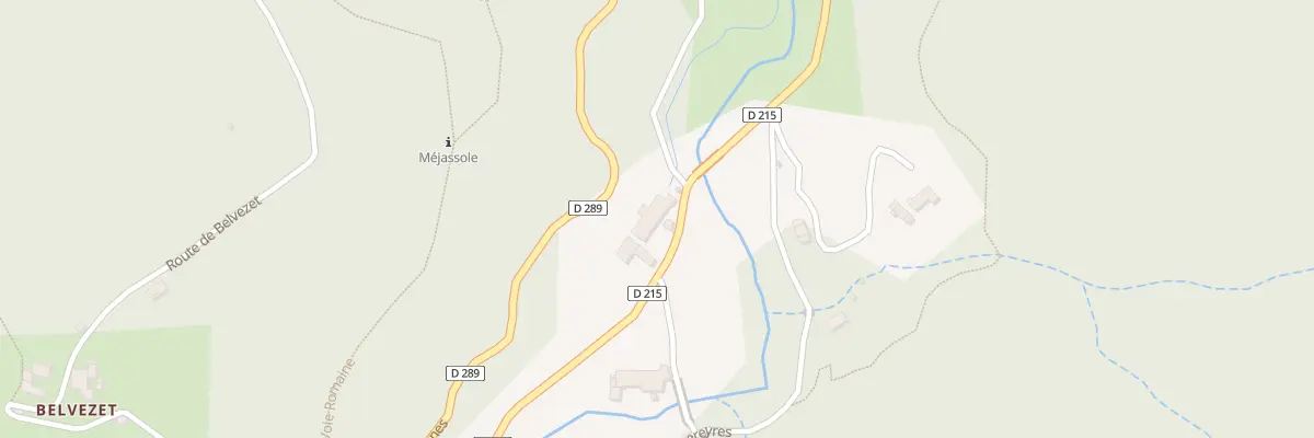 Plan du 527 Rte du Ray Pic à Burzet