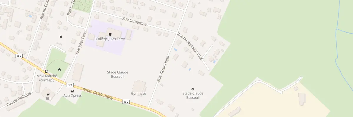 Plan du 4 Rue Victor Hugo à Génelard