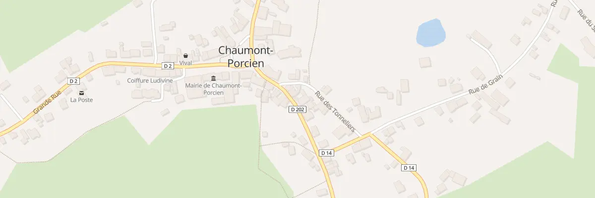 Plan du 9 Rue de Reims à Chaumont-Porcien