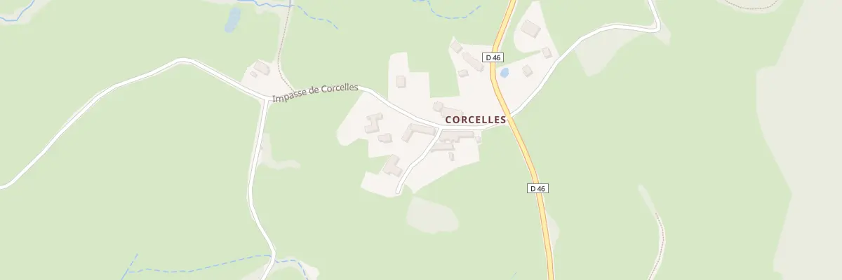 Plan du 5105A Corcelles à Brion