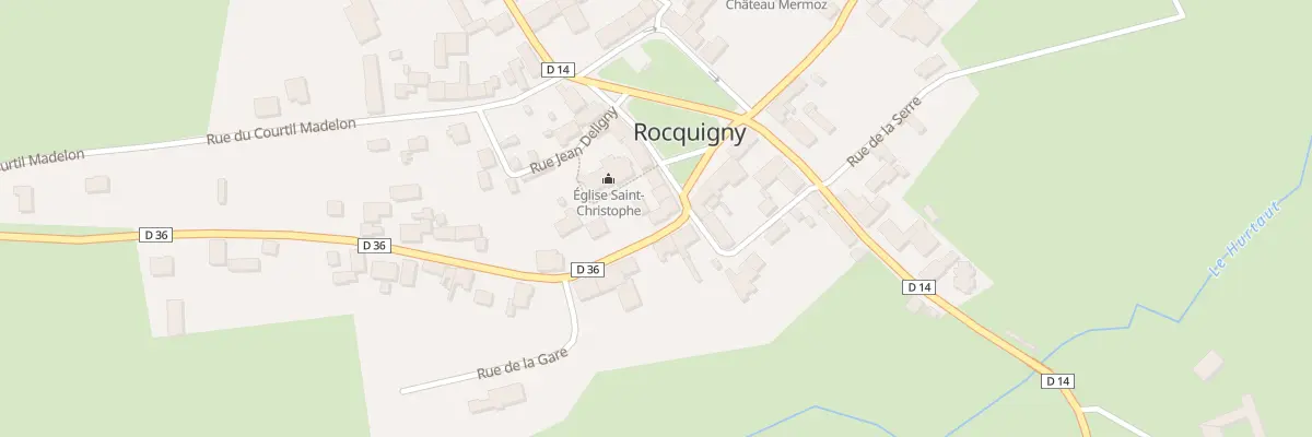 Plan du 5076 Le Village à Rocquigny