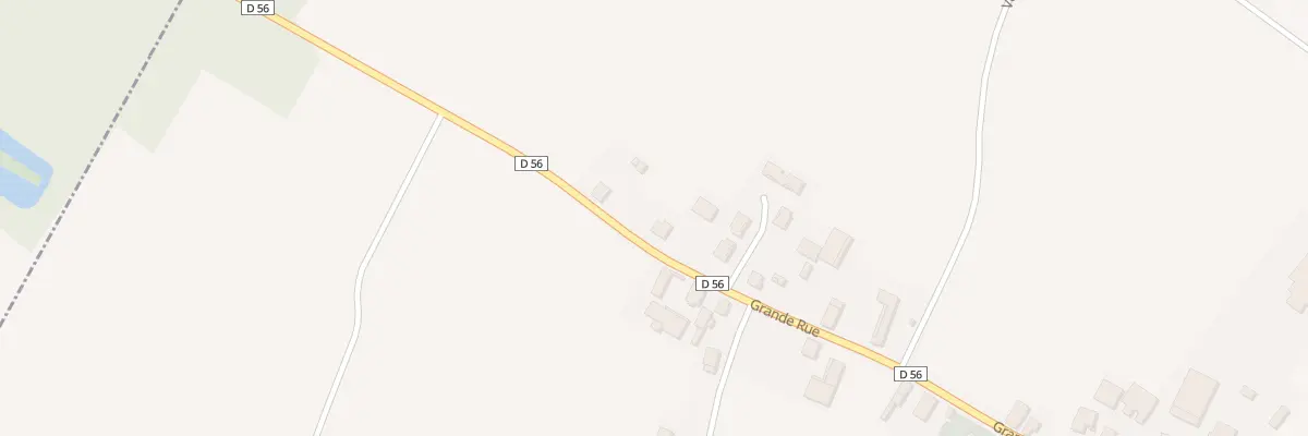Plan du 3 Gr Grande Rue à Isle-Aubigny