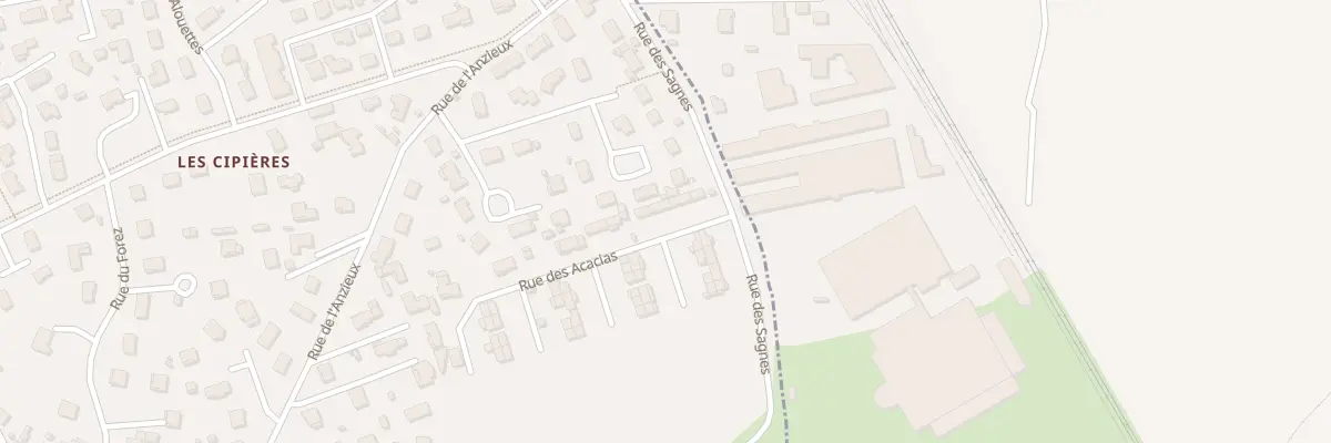 Plan du 38 Rue des Acacias à Montrond-les-Bains