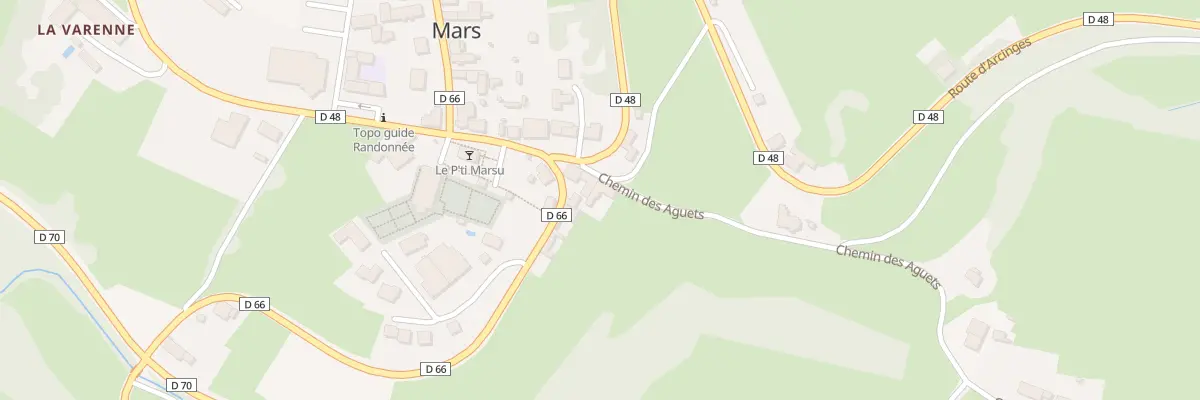Plan du 5015 Le Bourg à Mars