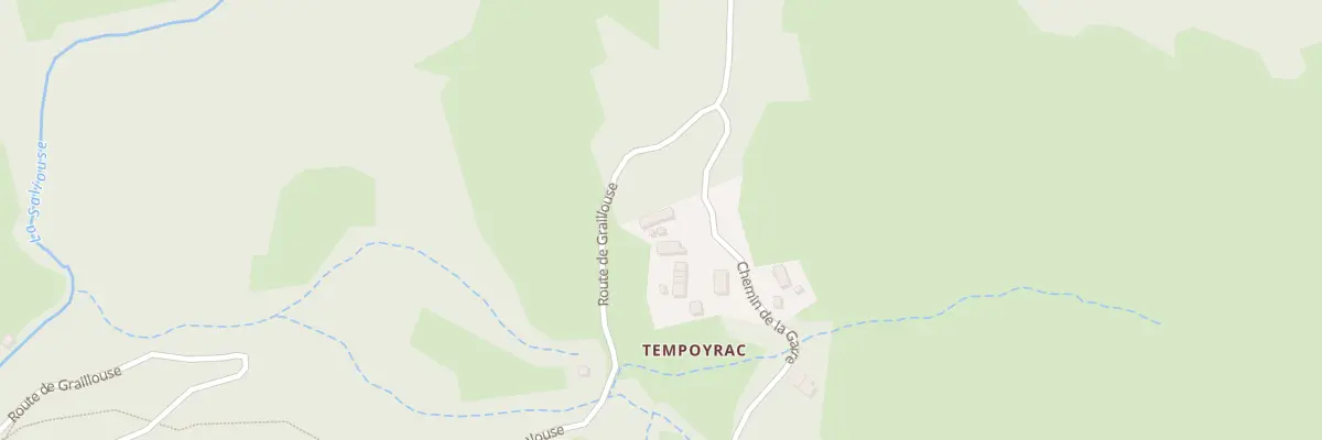 Plan du 2 Che de la Garre à La Rochette