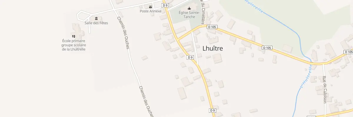 Plan du 21 Rue du Docteur Bardon à Lhuître