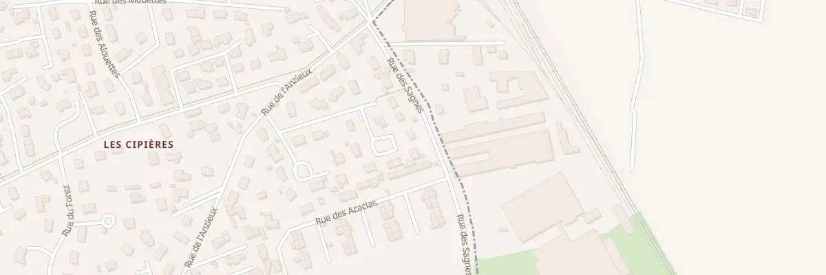 Plan du 220 Rue des Tilleuls à Montrond-les-Bains