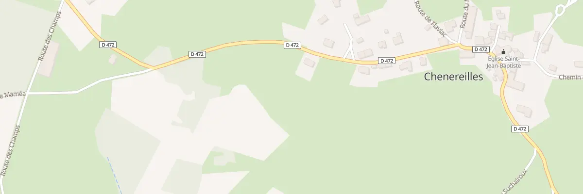 Plan du 5001 Le Riailloux à Chenereilles