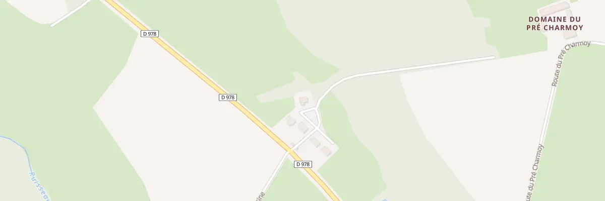 Plan du 5207 Le Pre Charmoy à Tavernay