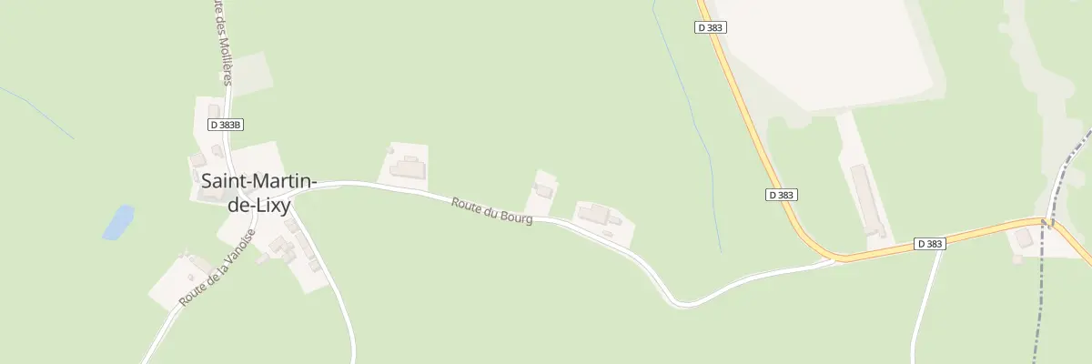 Plan du 257 Rte du Bourg à Saint-Martin-de-Lixy