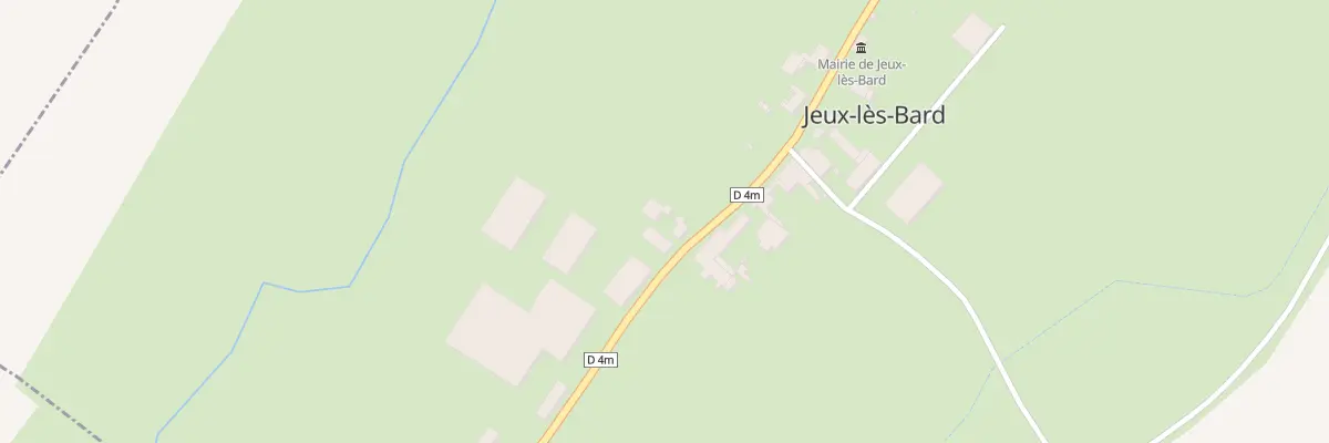 Plan du 24 Rue des Tilleuls à Jeux-lès-Bard