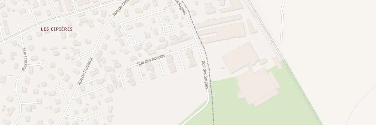 Plan du 51 Rue des Acacias à Montrond-les-Bains