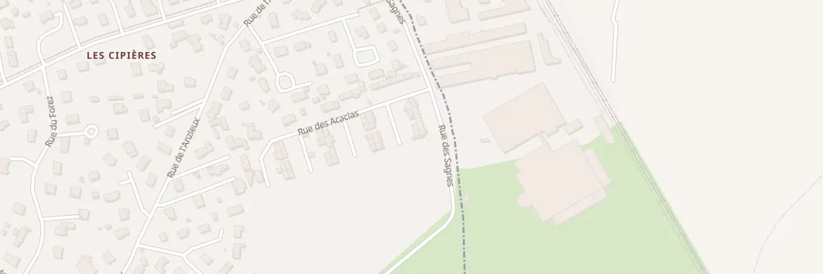 Plan du 53 Rue des Acacias à Montrond-les-Bains