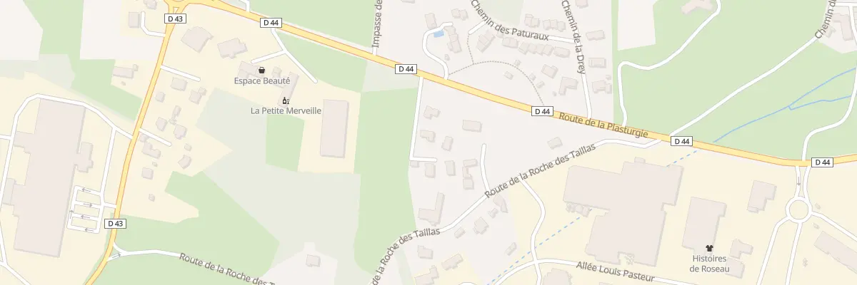 Plan du 2 Imp de la Roche des Taillas à Sainte-Sigolène