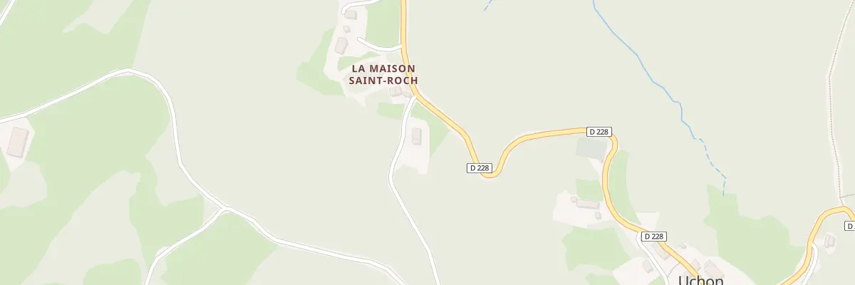 Plan du 1 La Chapelle Saint Roch à Uchon