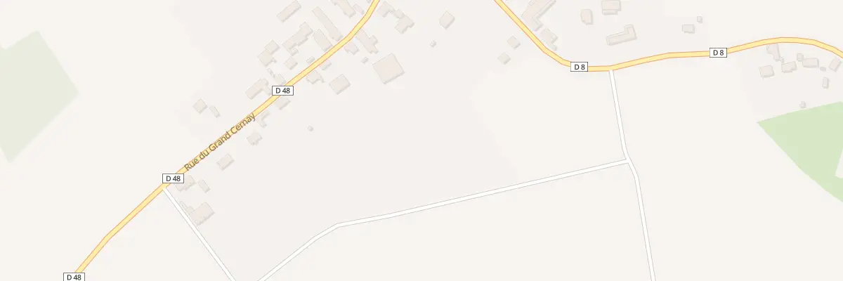Plan du 10 Rue du Grand Cernay à Dosches