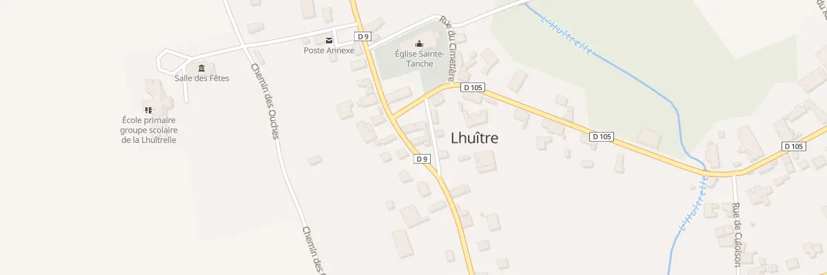 Plan du 30 Rue du Docteur Bardon à Lhuître