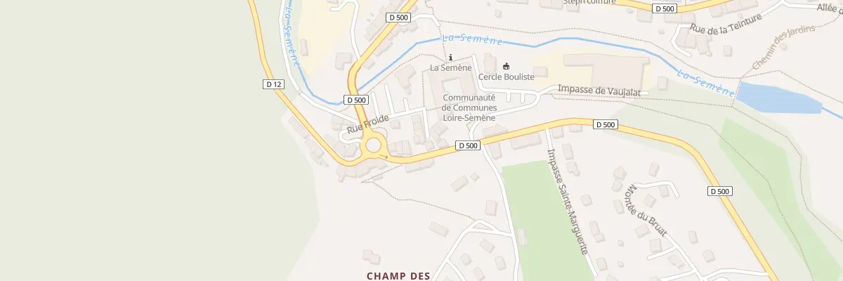 Plan du 5066 Petite Place à La Séauve-sur-Semène