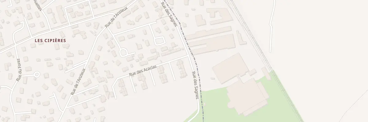 Plan du 15 Rue des Acacias à Montrond-les-Bains