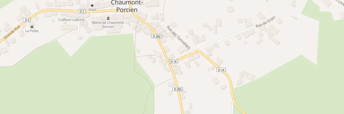 Plan du 5087 Rue de Reims à Chaumont-Porcien