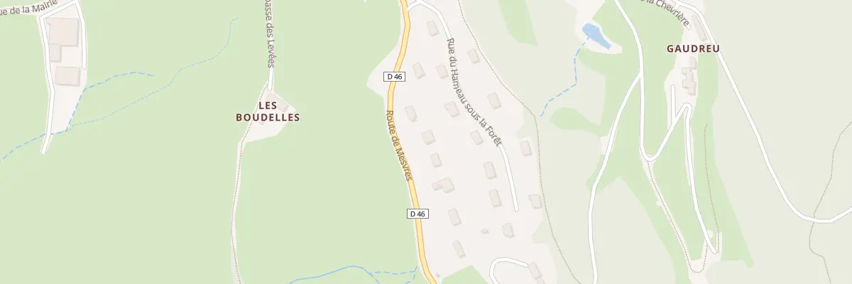 Plan du 5 Rue du Hameau sous la Foret à Brion