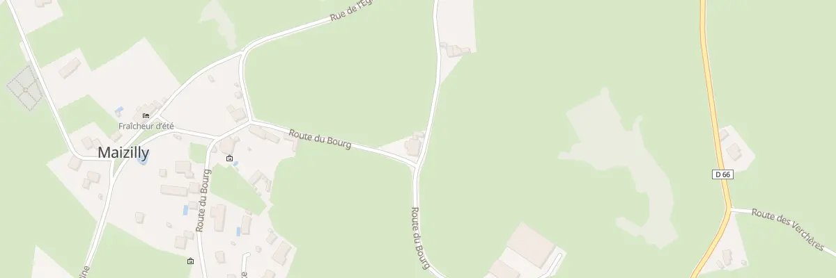 Plan du 5003 Le Bourg à Maizilly