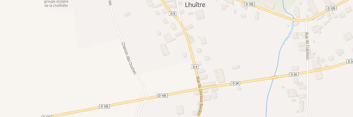 Plan du 15 Rue du Docteur Bardon à Lhuître