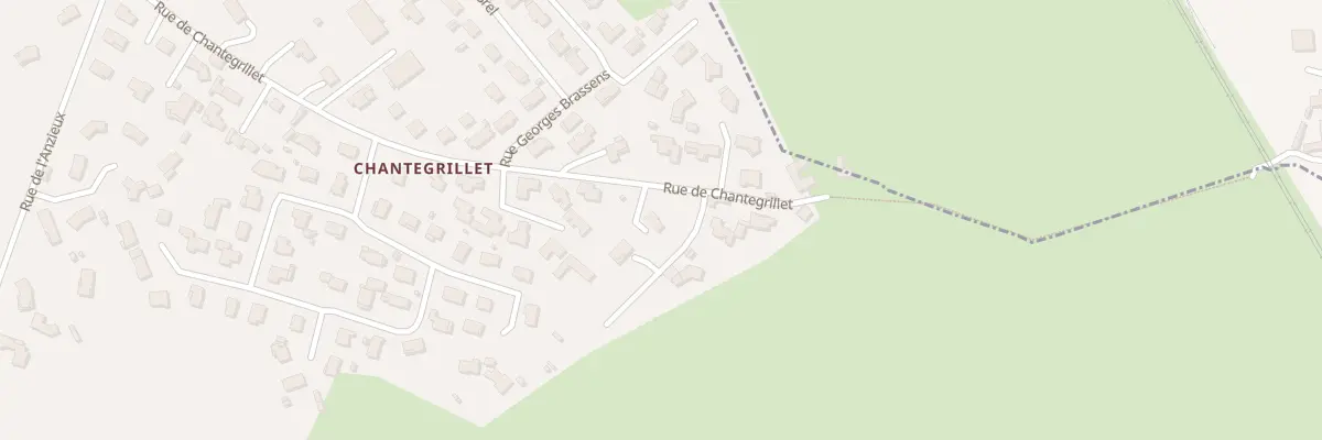 Plan du 6149 Rue de Chantegrillet à Montrond-les-Bains