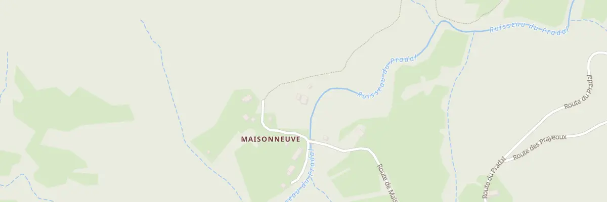 Plan du 5126 Hameau de la Maisonneuve à Saint-Martial
