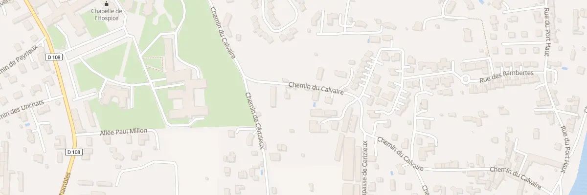 Plan du 54 Che du Calvaire à Saint-Just-Saint-Rambert