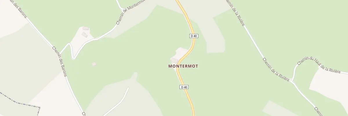 Plan du 2734 Rte de Thizy à Jarnosse
