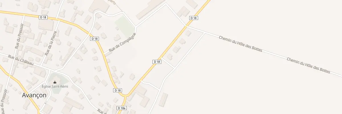 Plan du 4 Rue du Brachois à Avançon