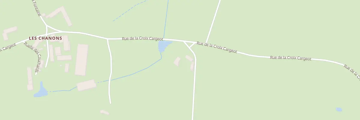 Plan du 10 Rue de la Croix Cargeot à Saint-Martin-de-la-Mer