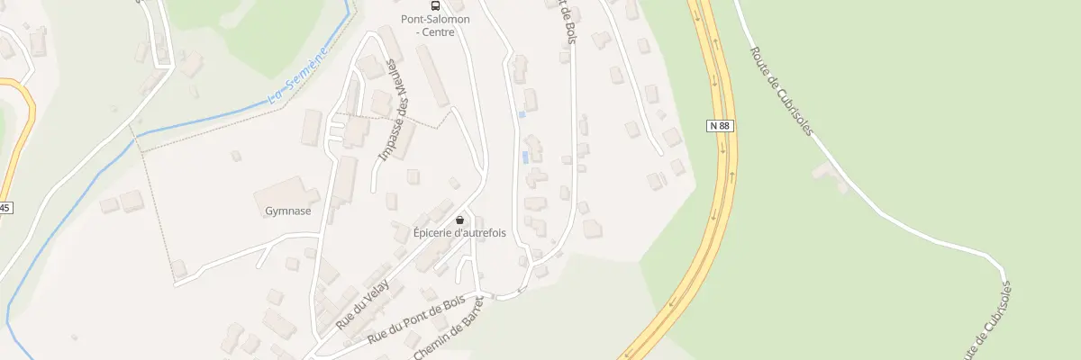 Plan du 6 Rue Saint Martin à Pont-Salomon