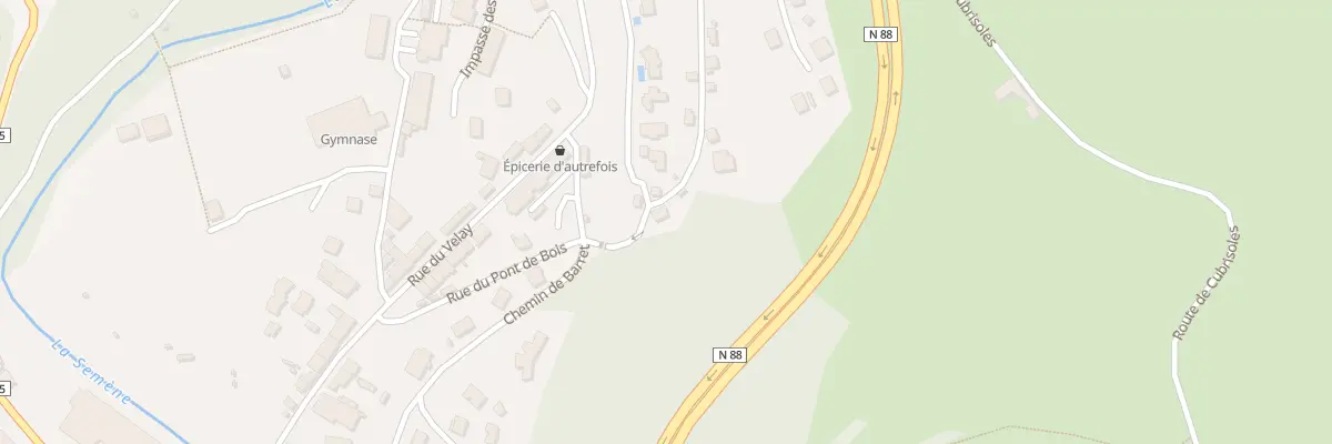Plan du 8 Rue du Pont de Bois à Pont-Salomon